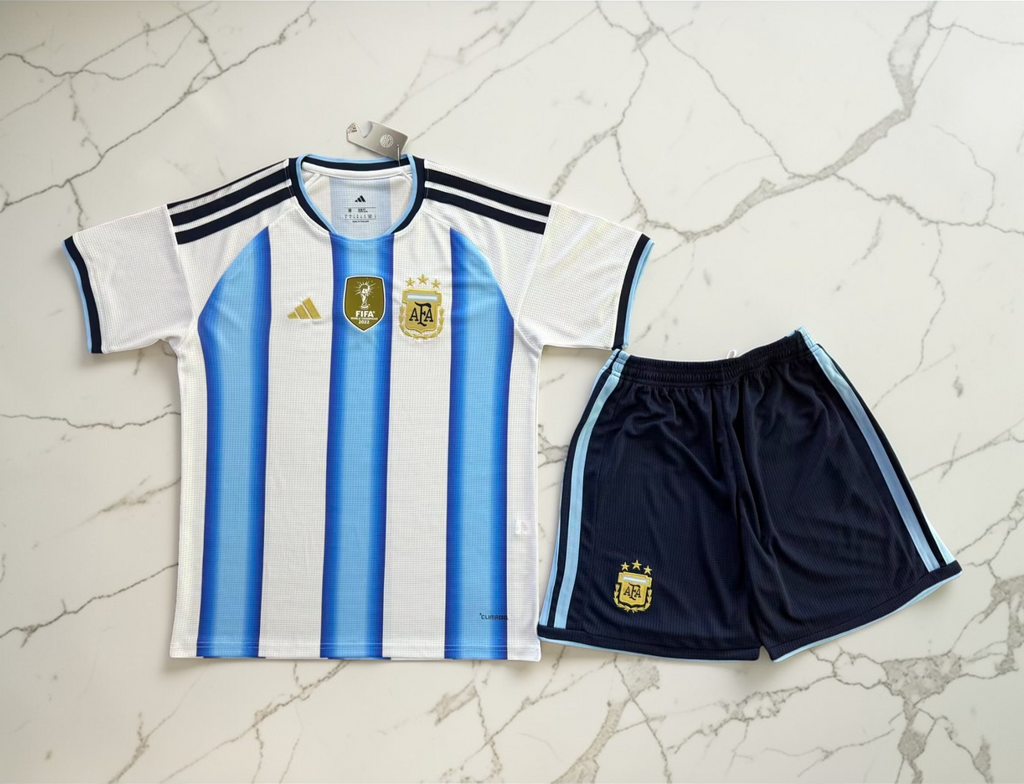 Camiseta de fútbol de niño Argentina 2026 local