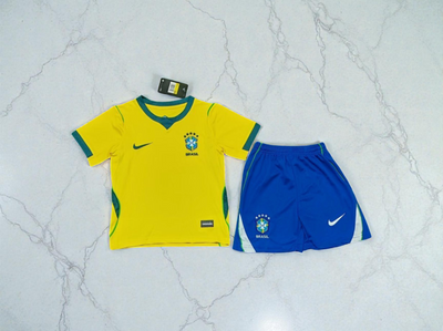 Brazil Home Kids Jersey 2026