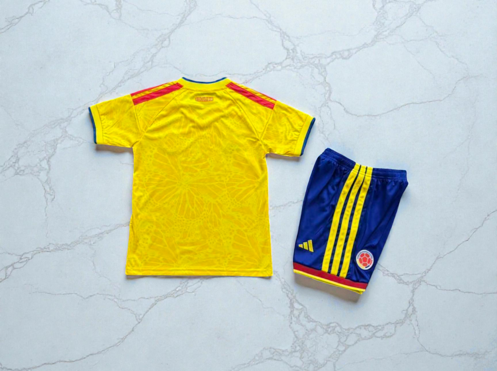 Camiseta de local de la selección Colombia para niños 2026