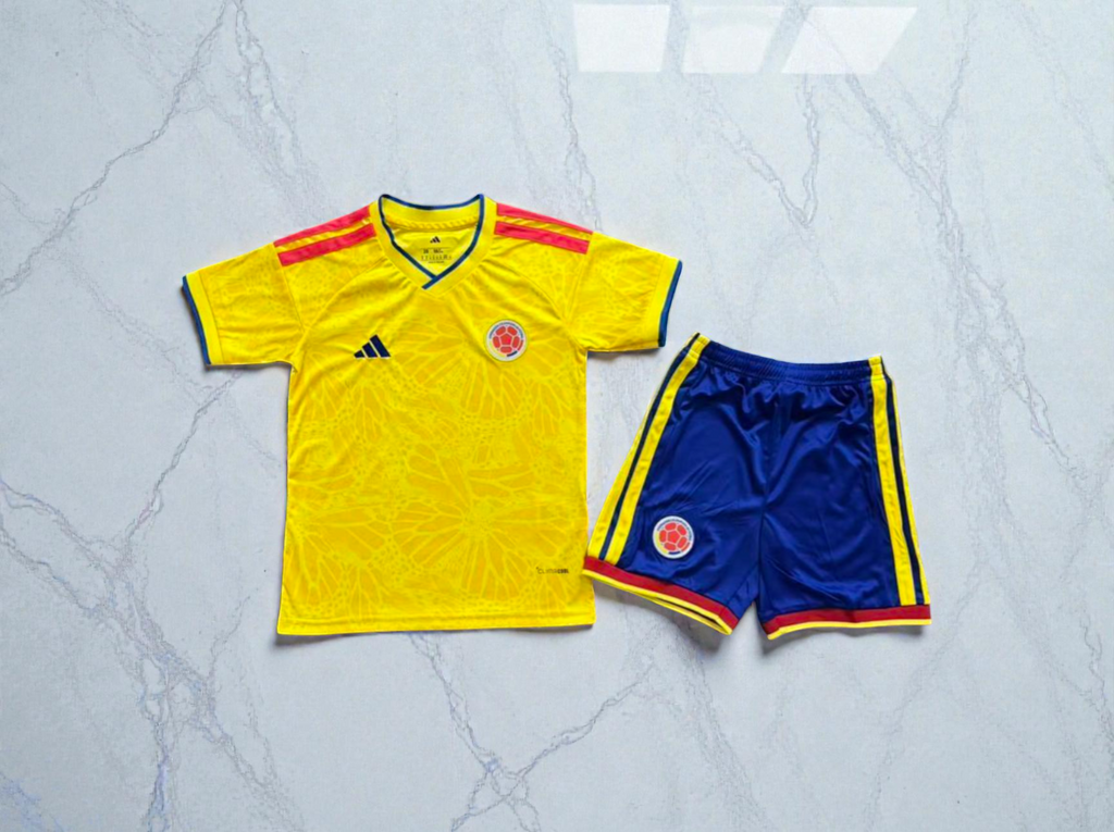 Camiseta de local de la selección Colombia para niños 2026