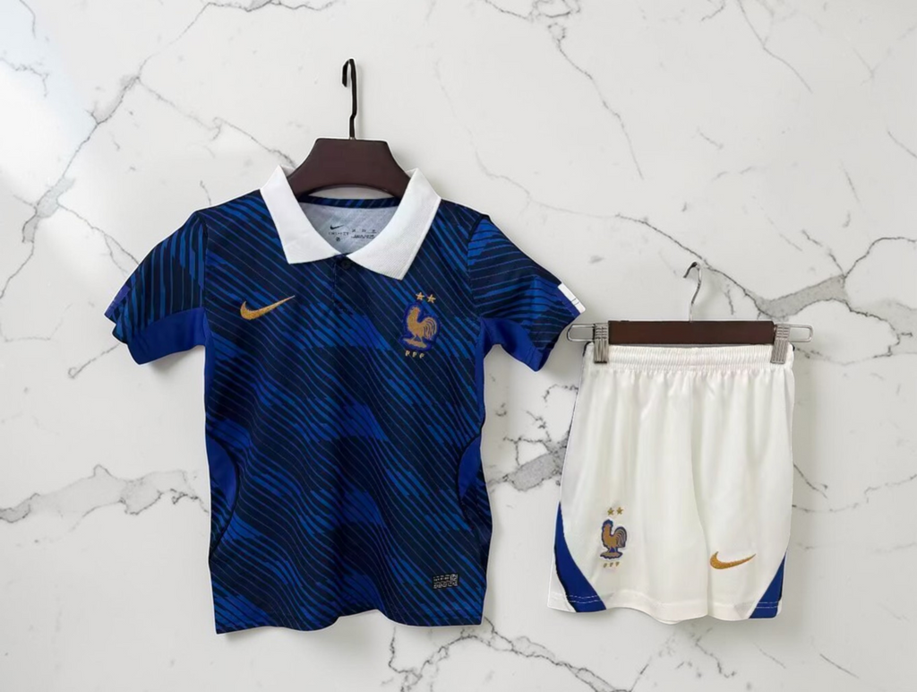 Maillot domicile enfant de la France 2026