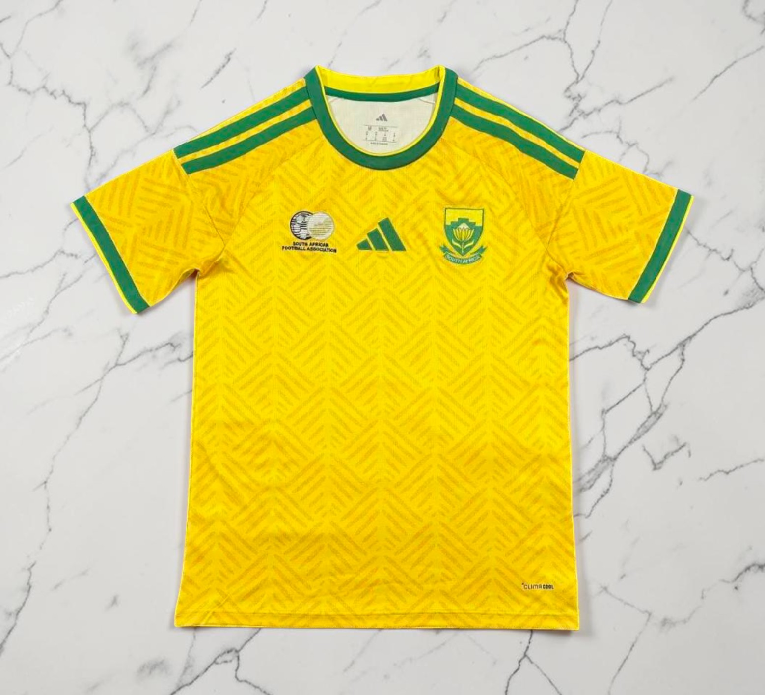 Maillot domicile de l'Afrique du Sud 2026