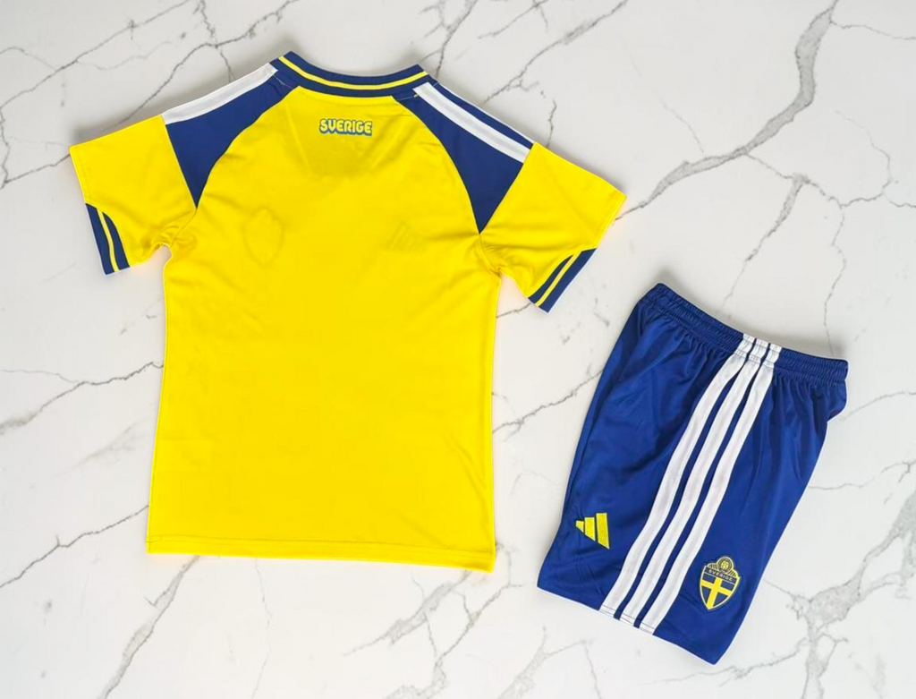 Camiseta local para niños de Suecia 2026